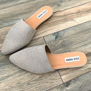 Steve Madden | Silver studs Mules